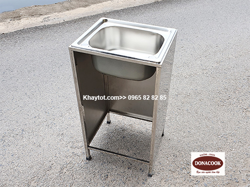 chậu rửa inox 1 hố