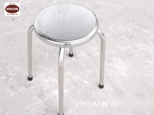 GHẾ INOX MẶT TRƠN