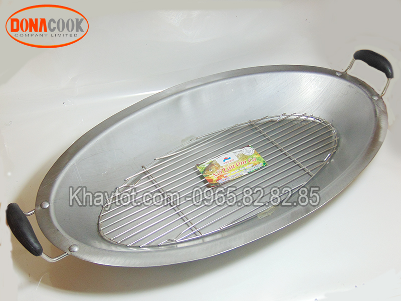 khay om cá inox cao cấp