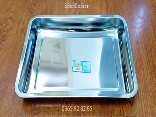 khay inox 35x50x5cm