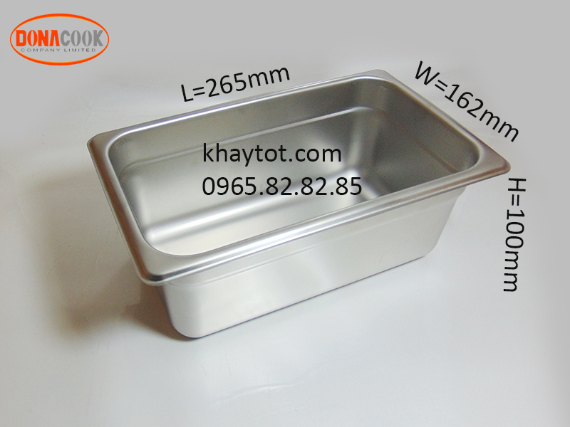 khay inox đựng kem