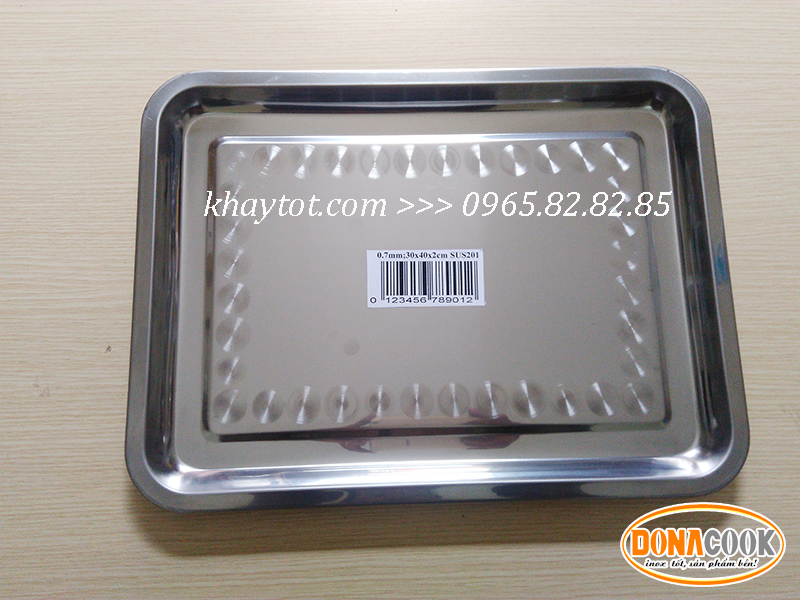 khay inox 30x40