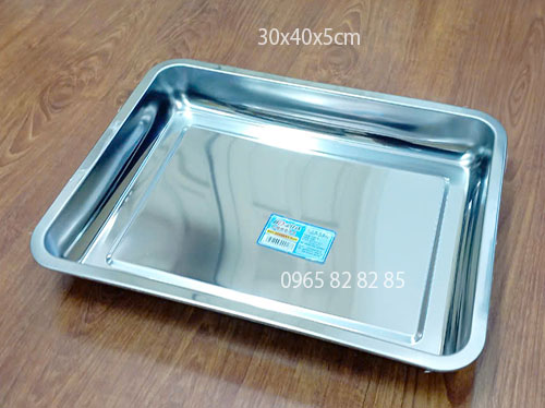 khay inox 30x40x5cm