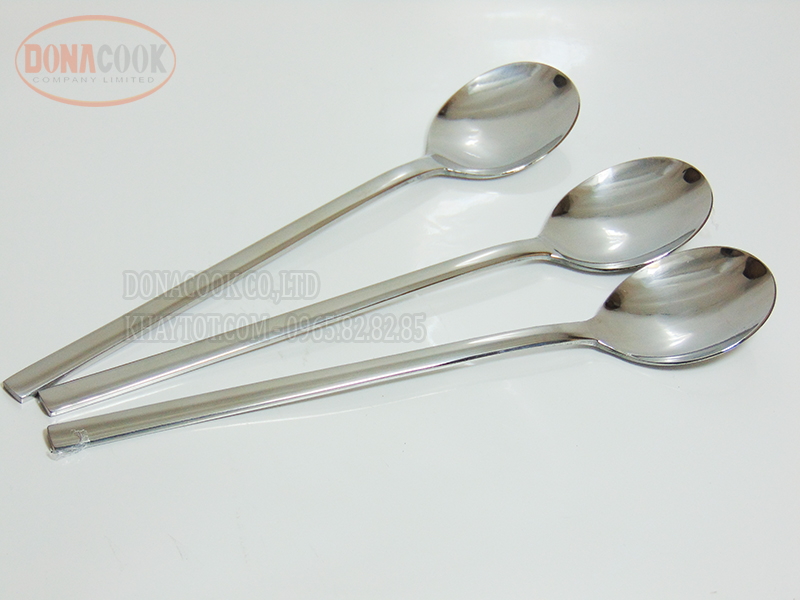 thìa inox cán dài Hàn Quốc