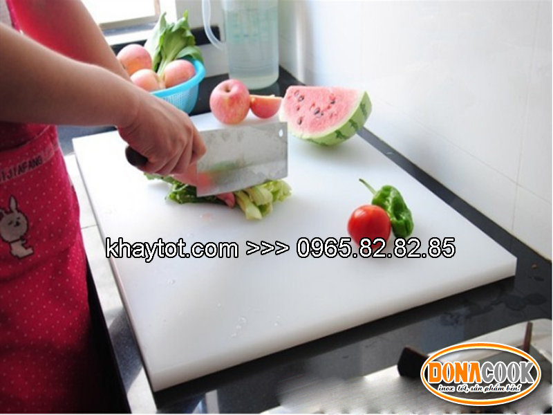 thớt nhựa chữ nhật 40x60x3cm