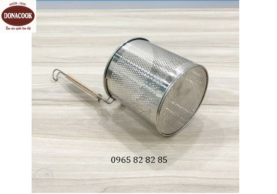 VỢT INOX CÁN GỖ
