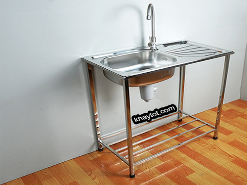 chậu rửa inox 1 hố nhỏ