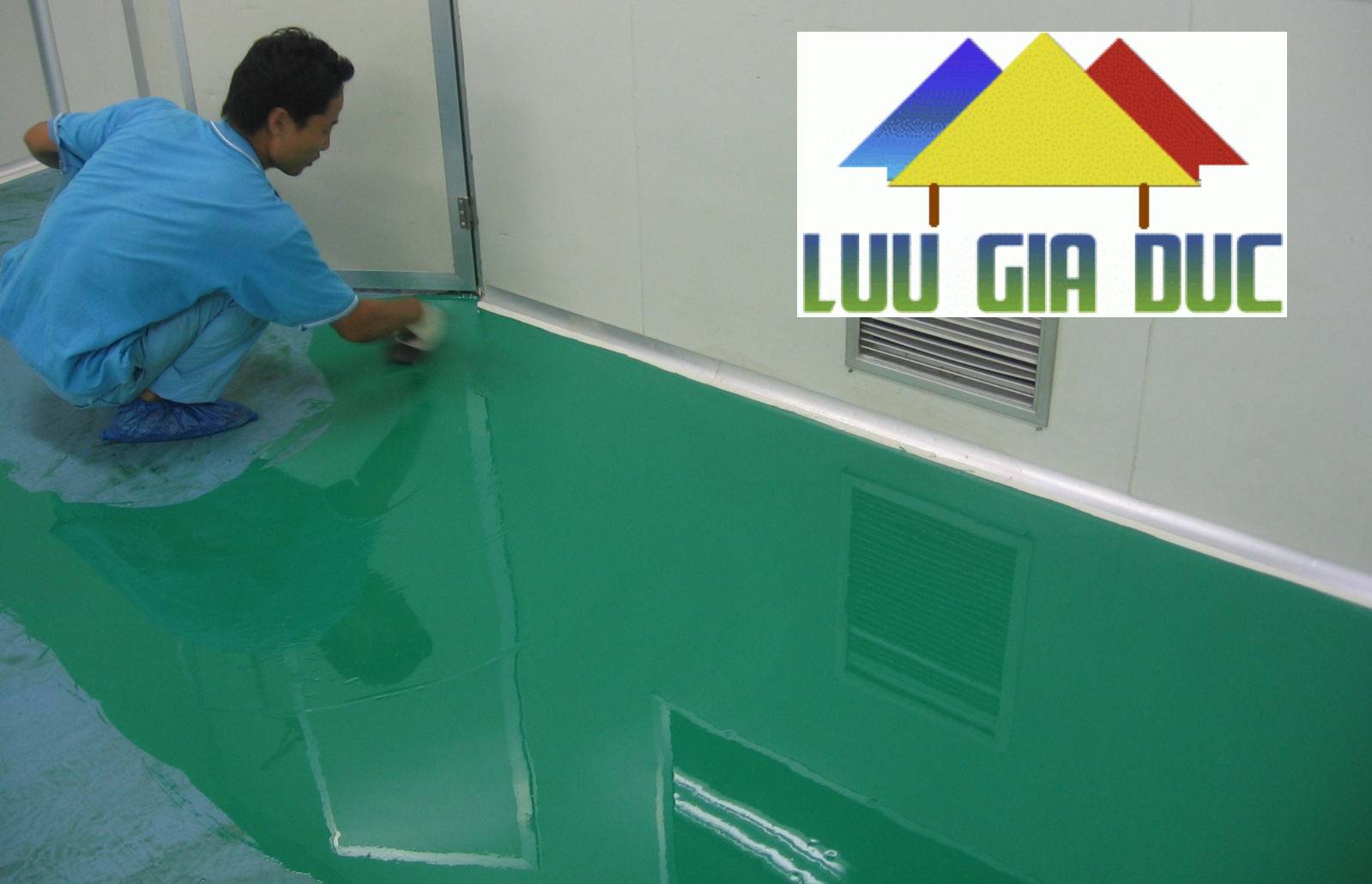 Quy trình thi công sơn epoxy hệ Tự San Phẳng