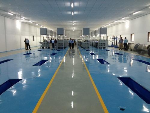 Áp dụng Epoxy sàn nhà để xe