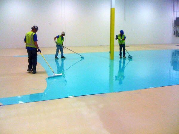 Hiệu quả suy yếu của dung môi trong sơn Epoxy bình định