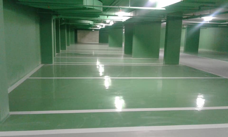 Sơn epoxy sàn nhà xưởng