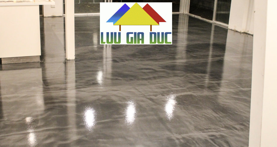 Thi công sơn epoxy bóng không màu nhà hàng quận 1 Thi công sơn epoxy bóng không màu nhà hàng quận 1