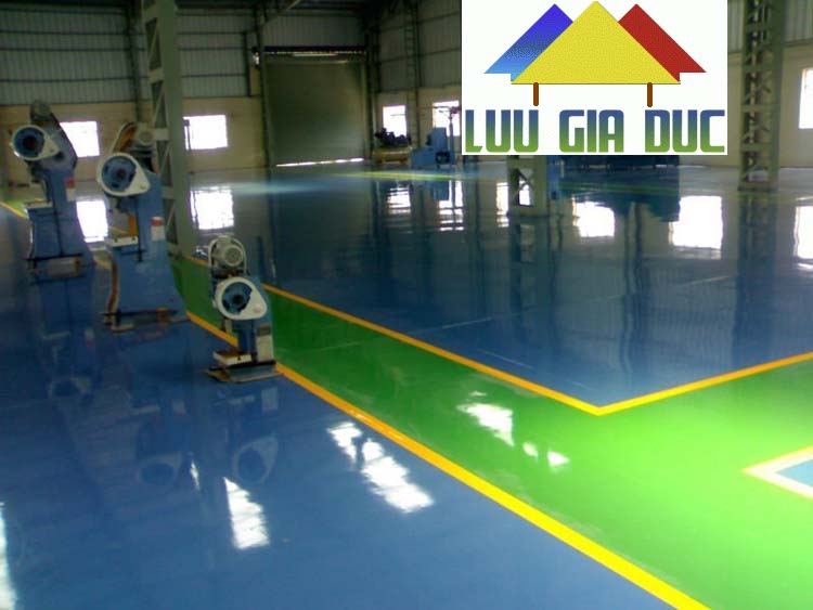 Quy trình thi công sơn epoxy hệ Tự San Phẳng