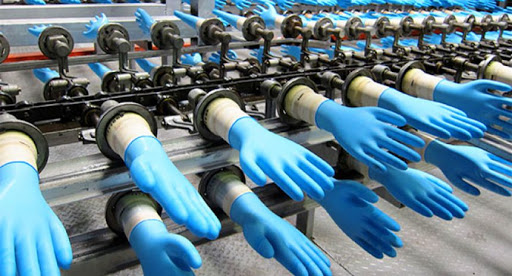 Dây chuyền sản xuất găng tay y tế