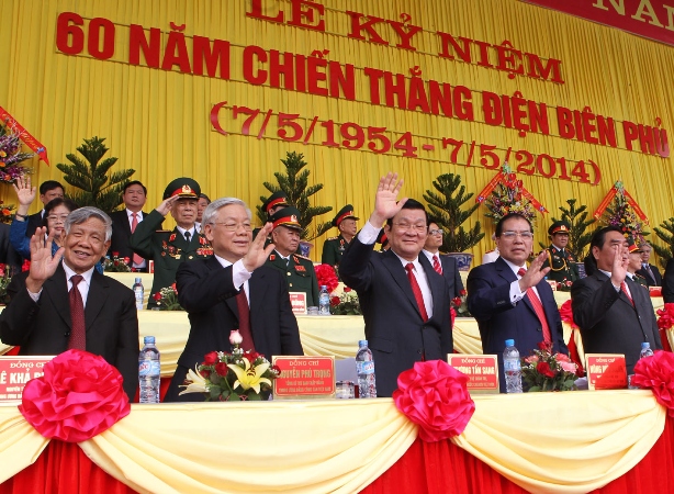 Lễ kỷ niệm trọng thể 60 năm Chiến thắng Điện Biên Phủ