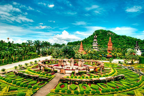 Vường hoa Nong Nooch -Thái Lan