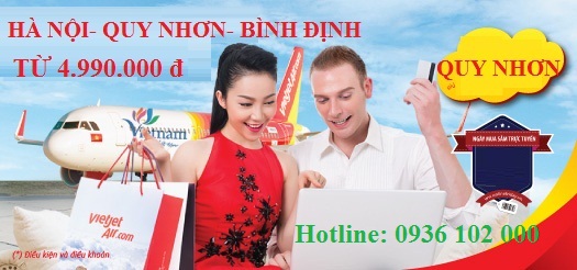Vietjet công bố mở đường bay thẳng Hà Nội - Quy Nhơn