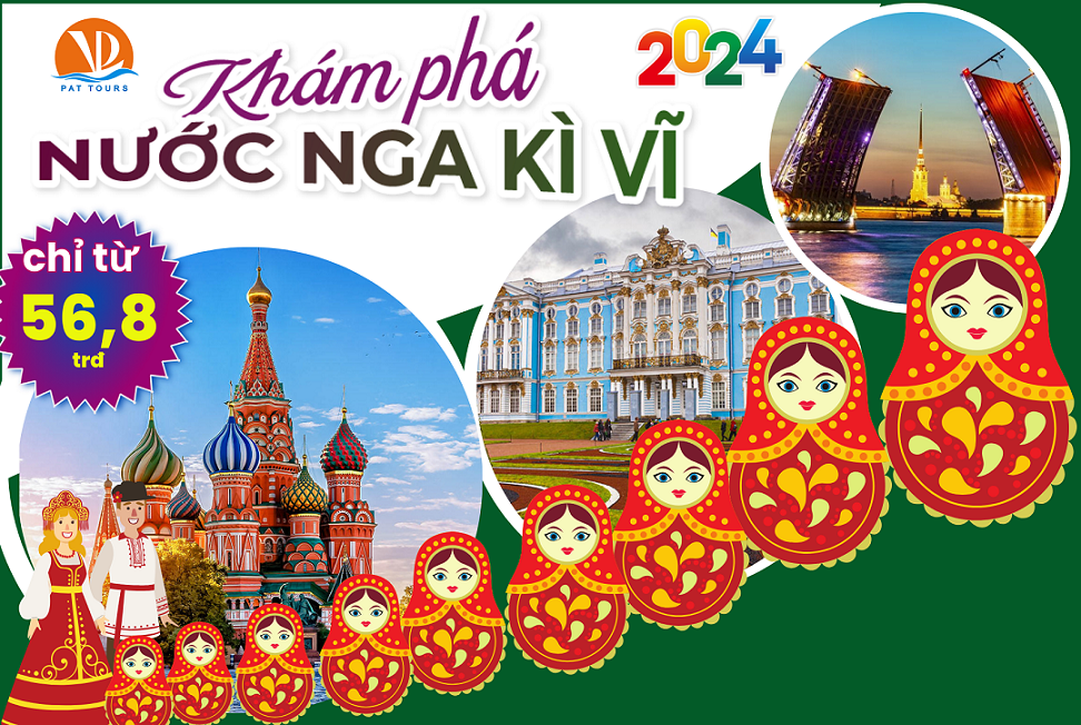 Nước Nga vẻ đẹp kì vĩ suốt 4 mùa