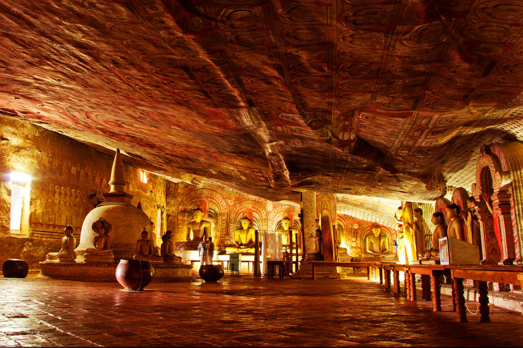 Đền Hang Dambulla - Di sản văn hóa thế giới của Srilanka