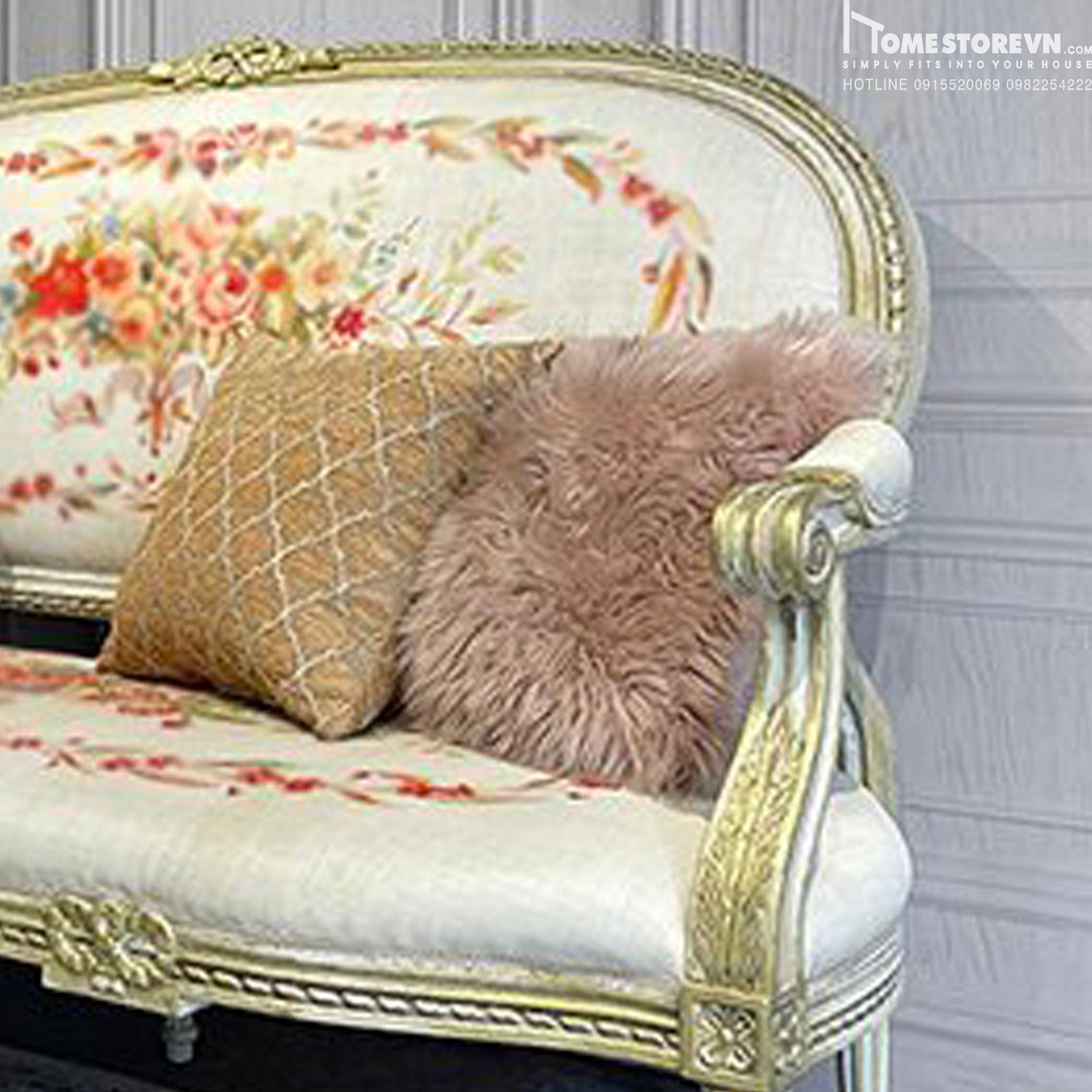 Sofa cổ điển Royal 01- 1m8