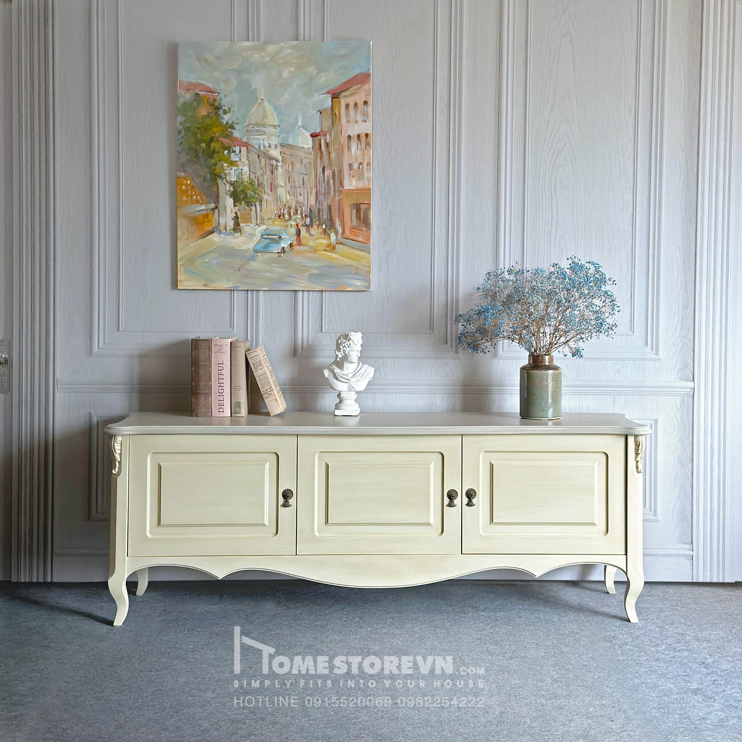 3. Các Loại Kệ Tivi Vintage Phổ Biến