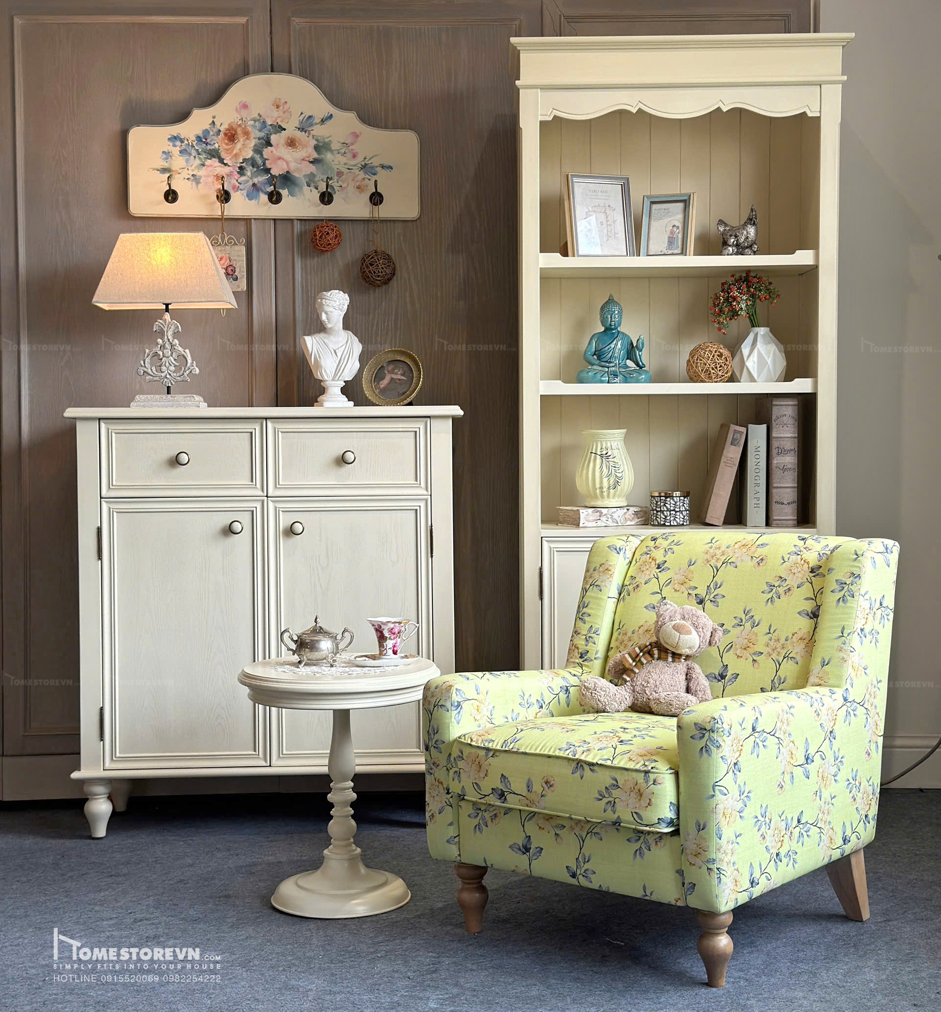 Tủ thấp vintage đa năng - TTR8