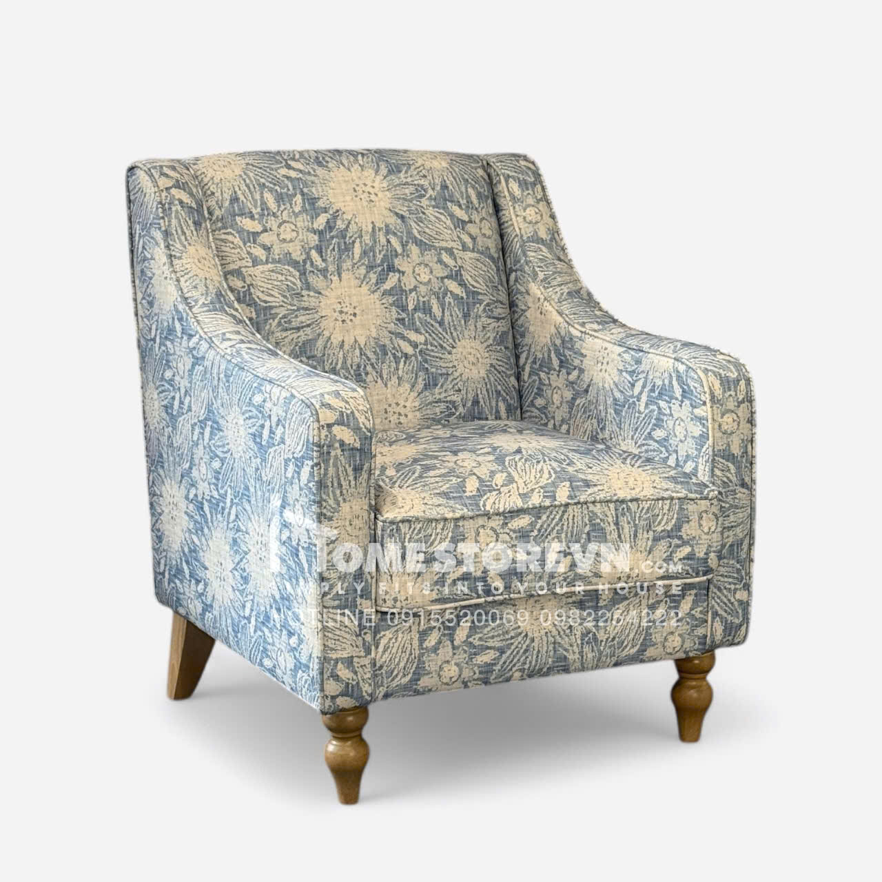 Sofa đơn tay lượn