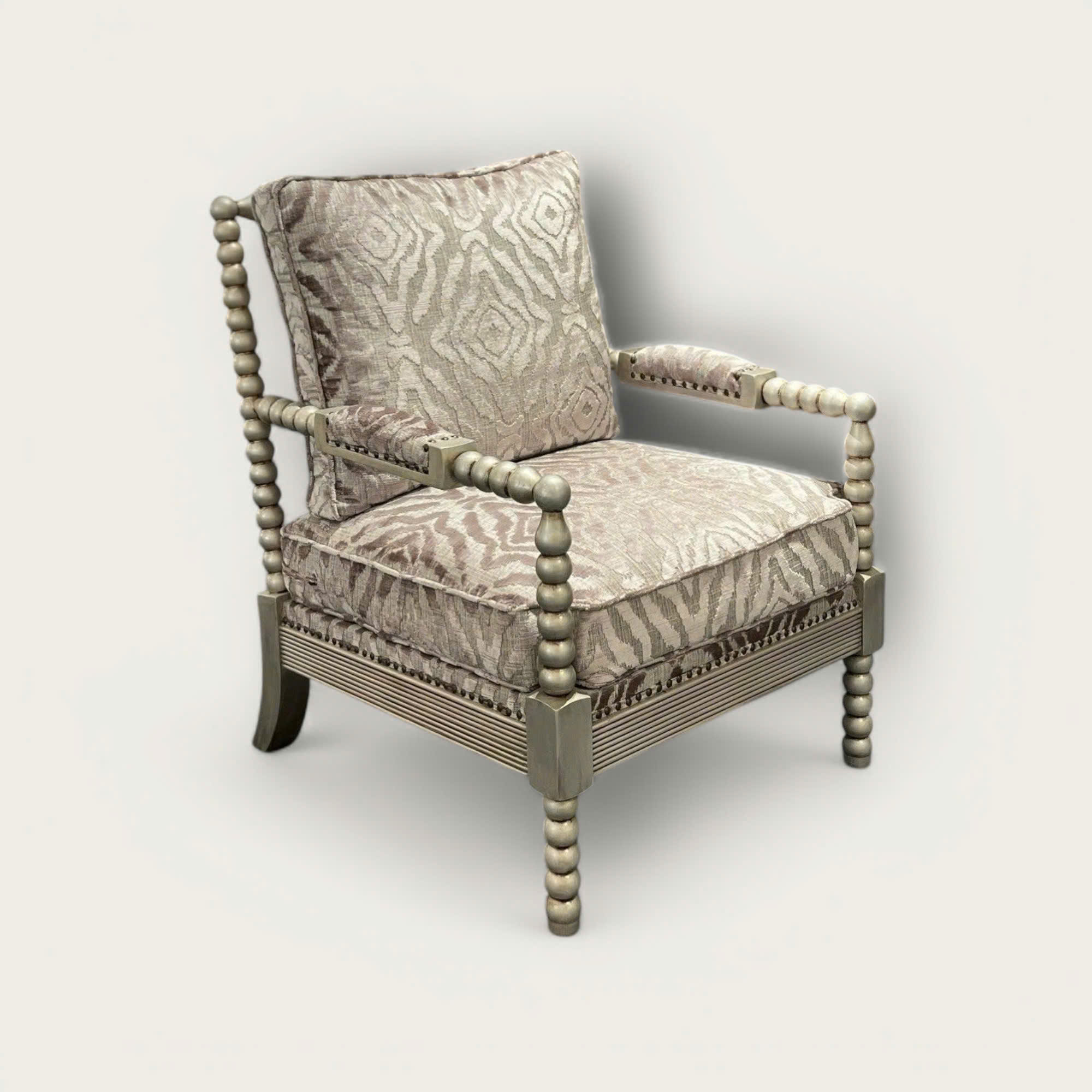 Sofa đơn khung gỗ William - Màu trắng
