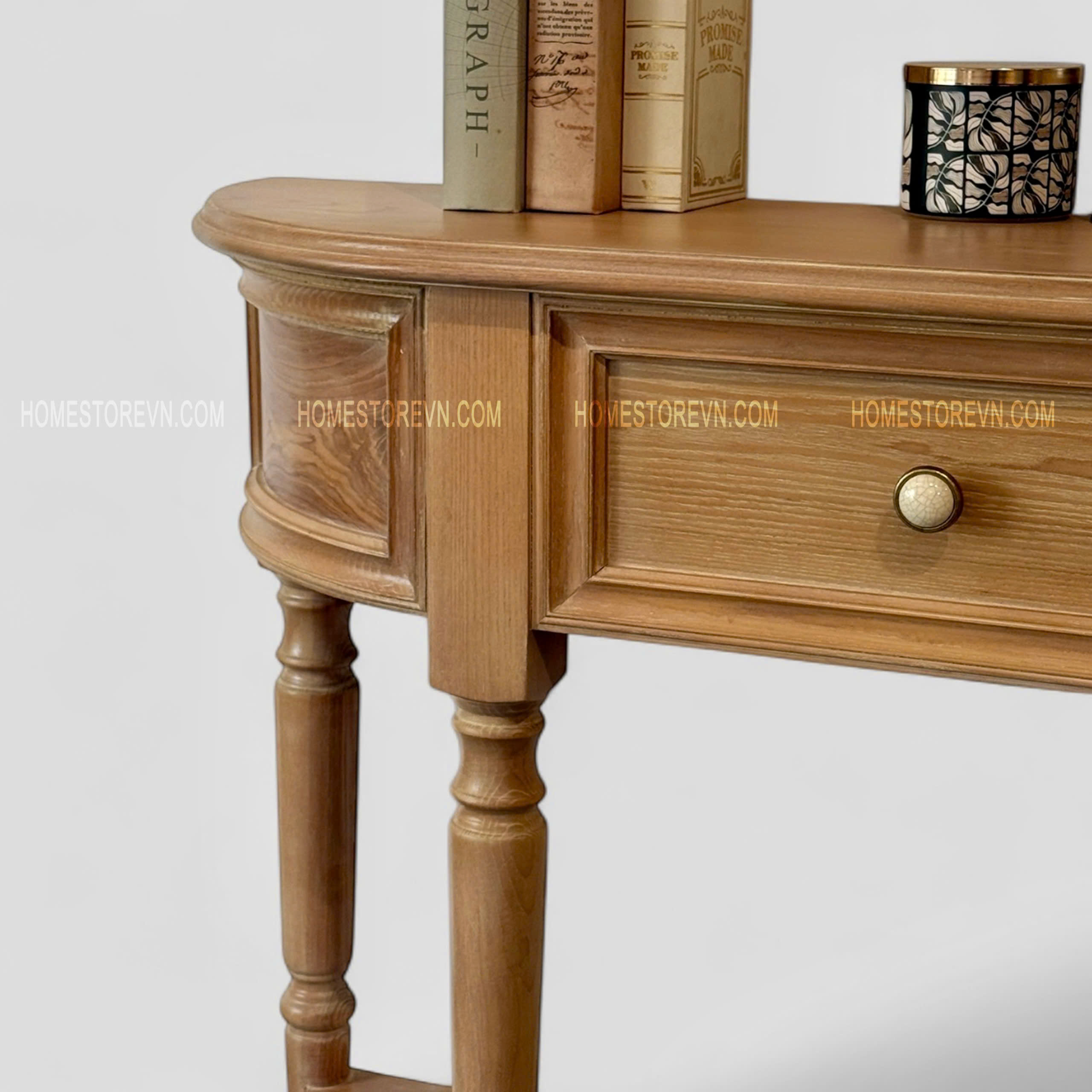 Bàn Conson Vintage nâu pháp - CS3