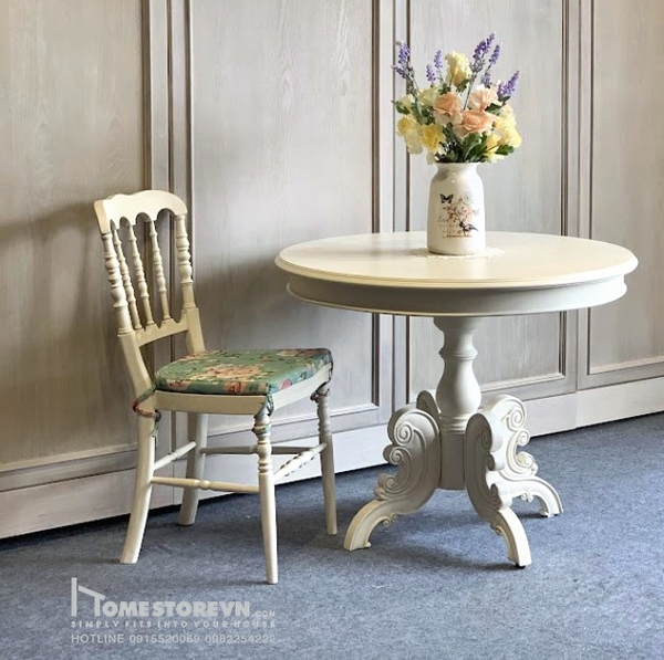 Ghế ăn lưng nan tiện - GA1Đ