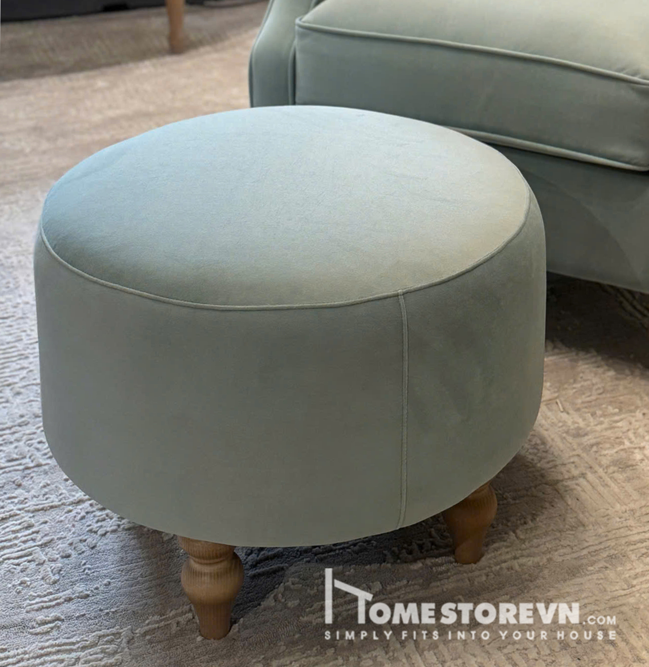 Đôn tròn mặt liền D= 55cm - DN4