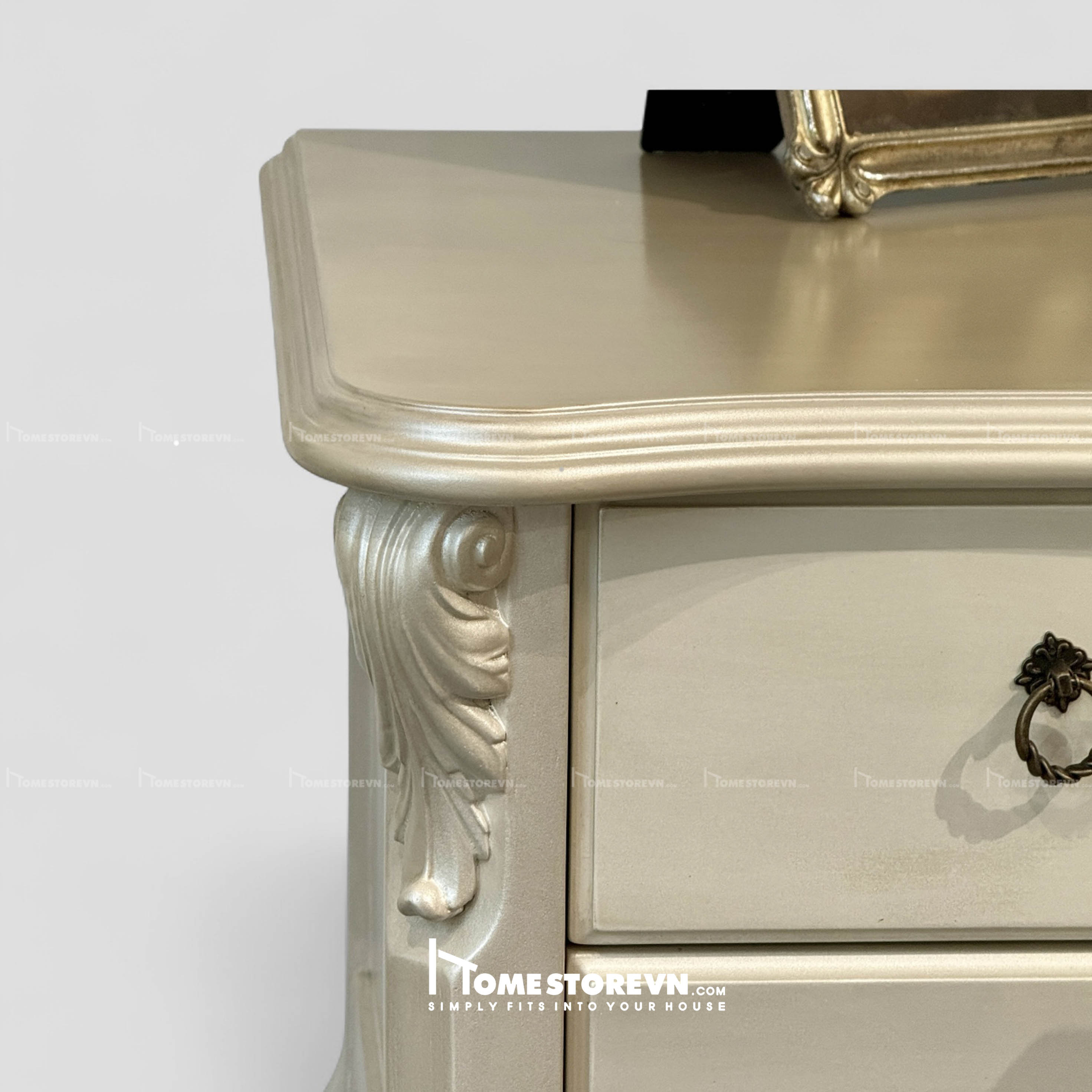 Bàn trang điểm Champagne - BTR16