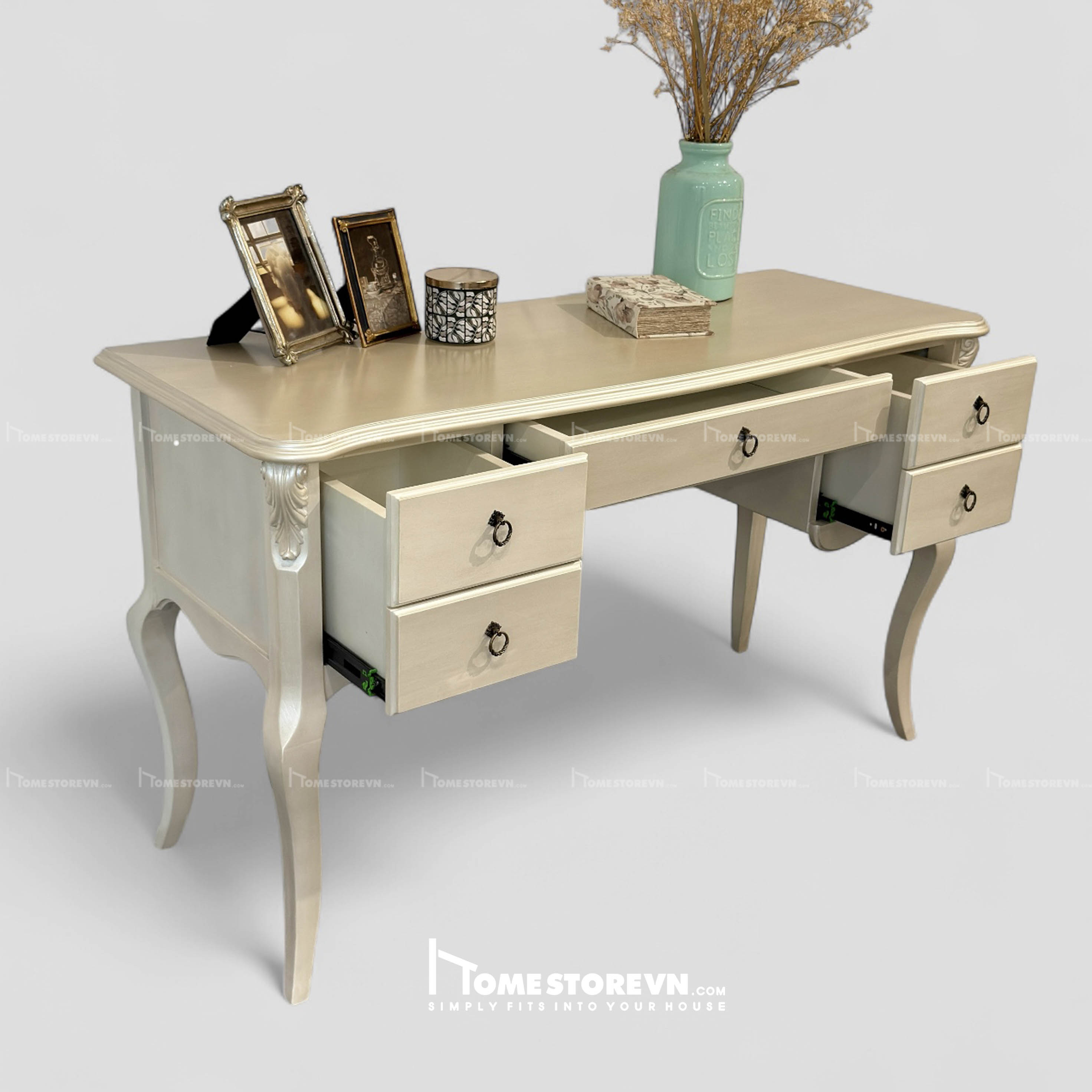 Bàn trang điểm Champagne - BTR16