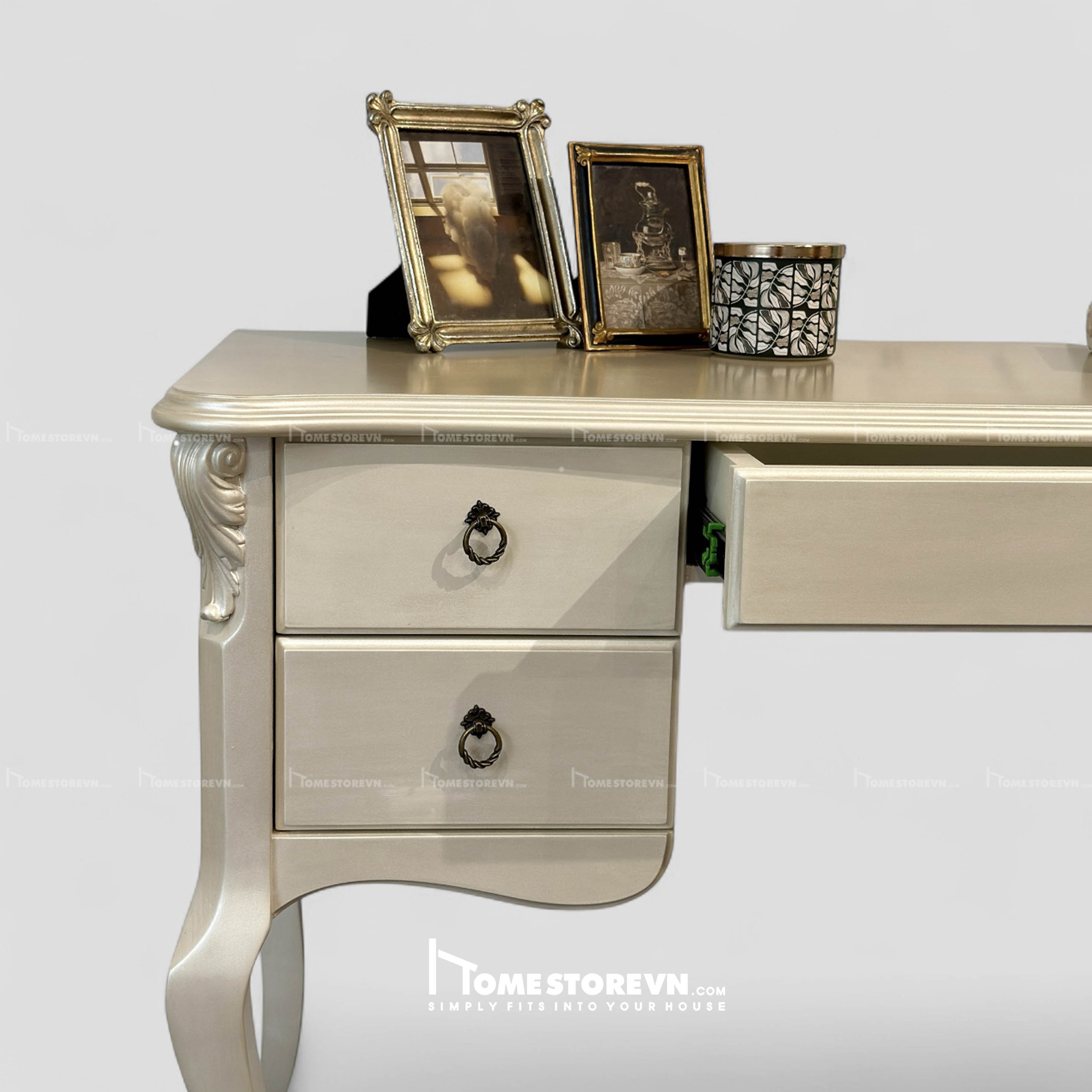 Bàn trang điểm Champagne - BTR16