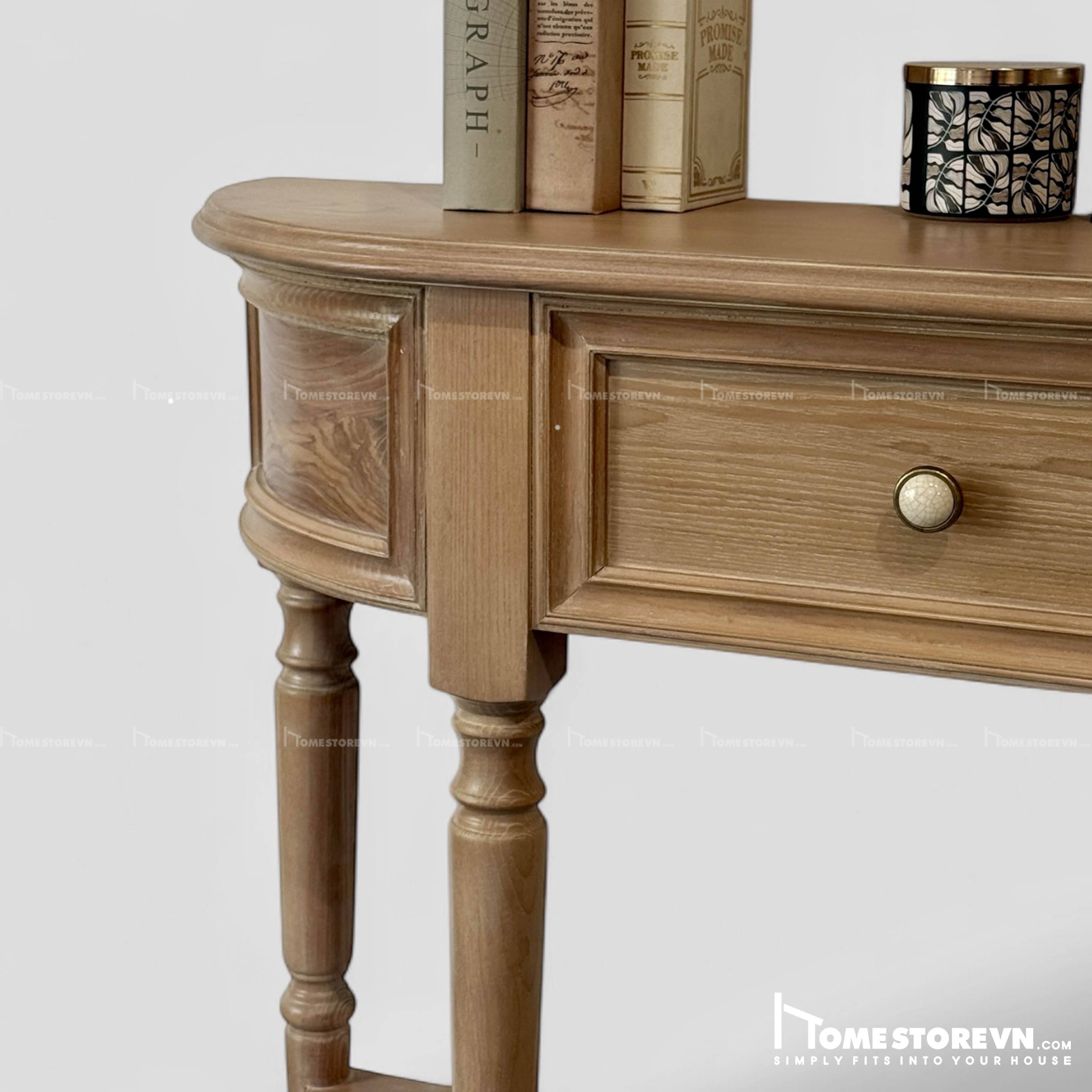 Bàn Conson Vintage nâu pháp - CS4