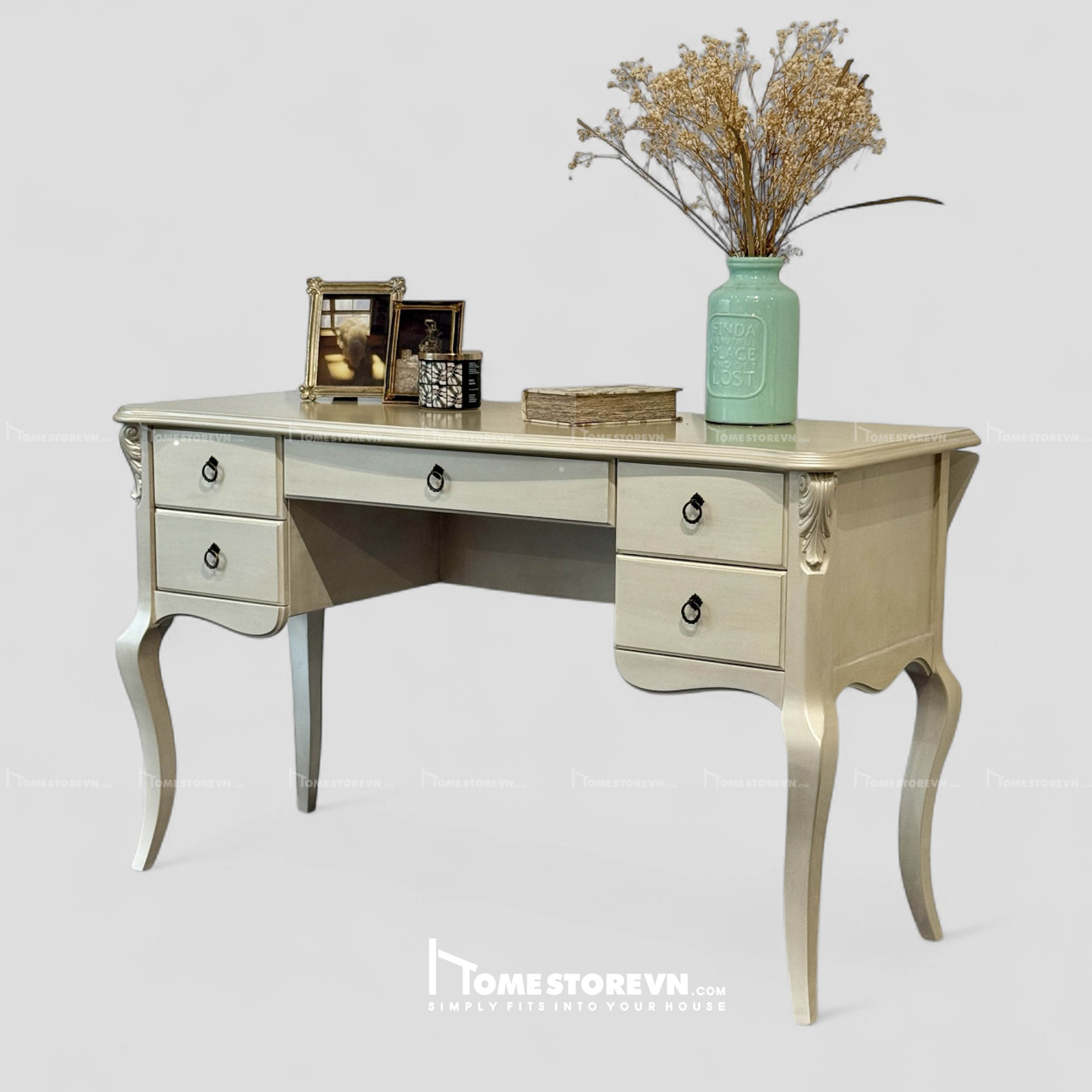 Bàn trang điểm Champagne - BTR16