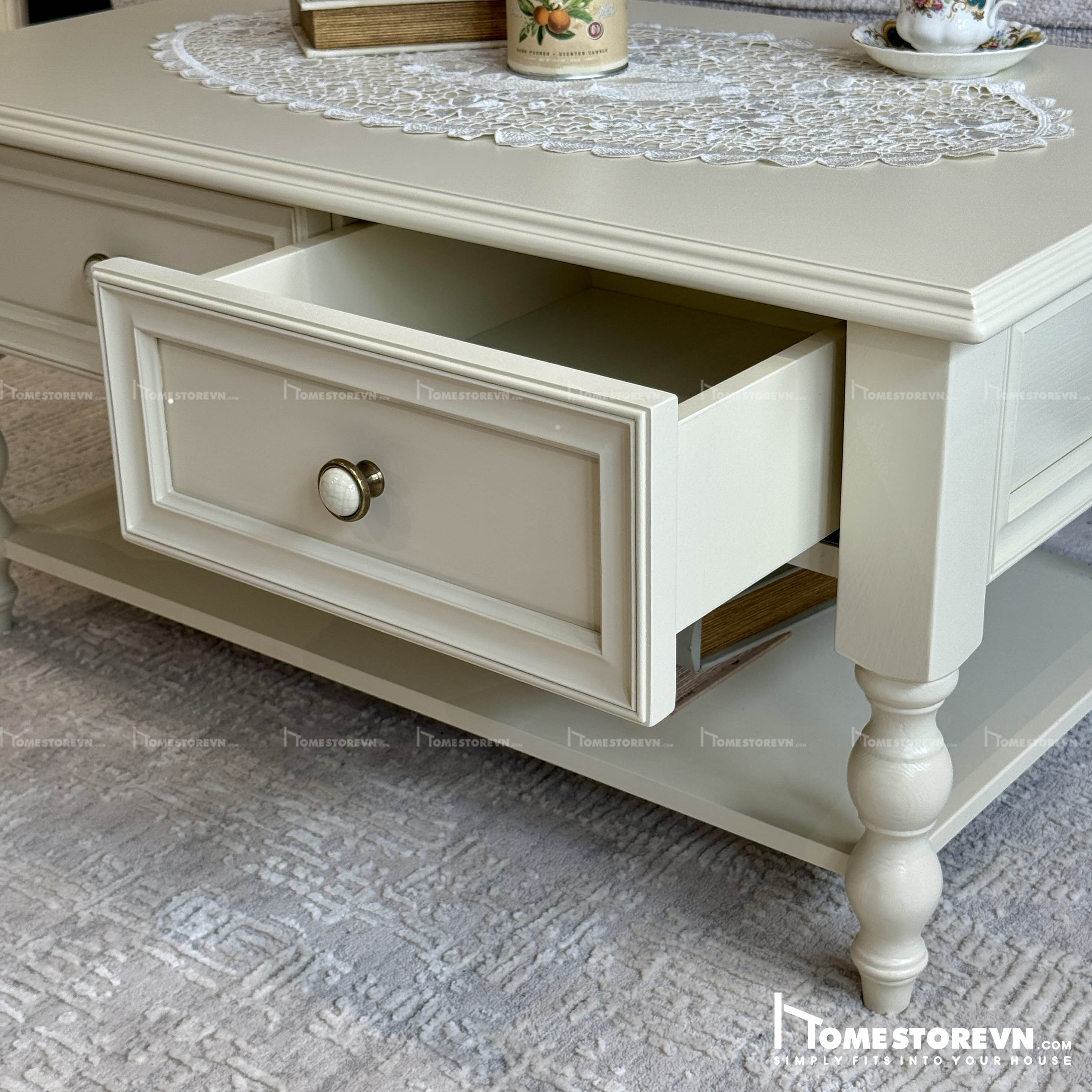 Bàn trà cn Vintage 01 - BTR2