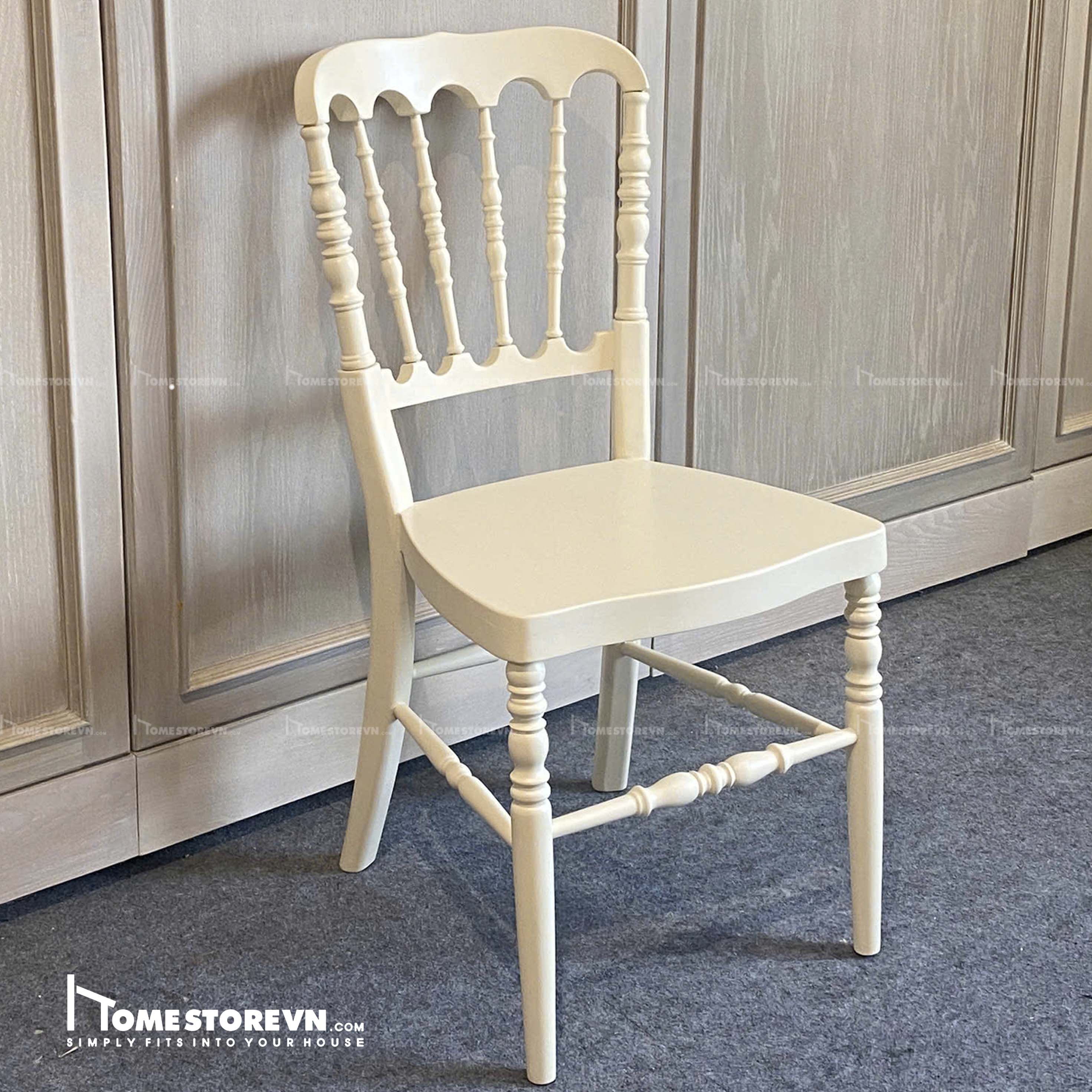 Ghế ăn lưng nan tiện - GA1