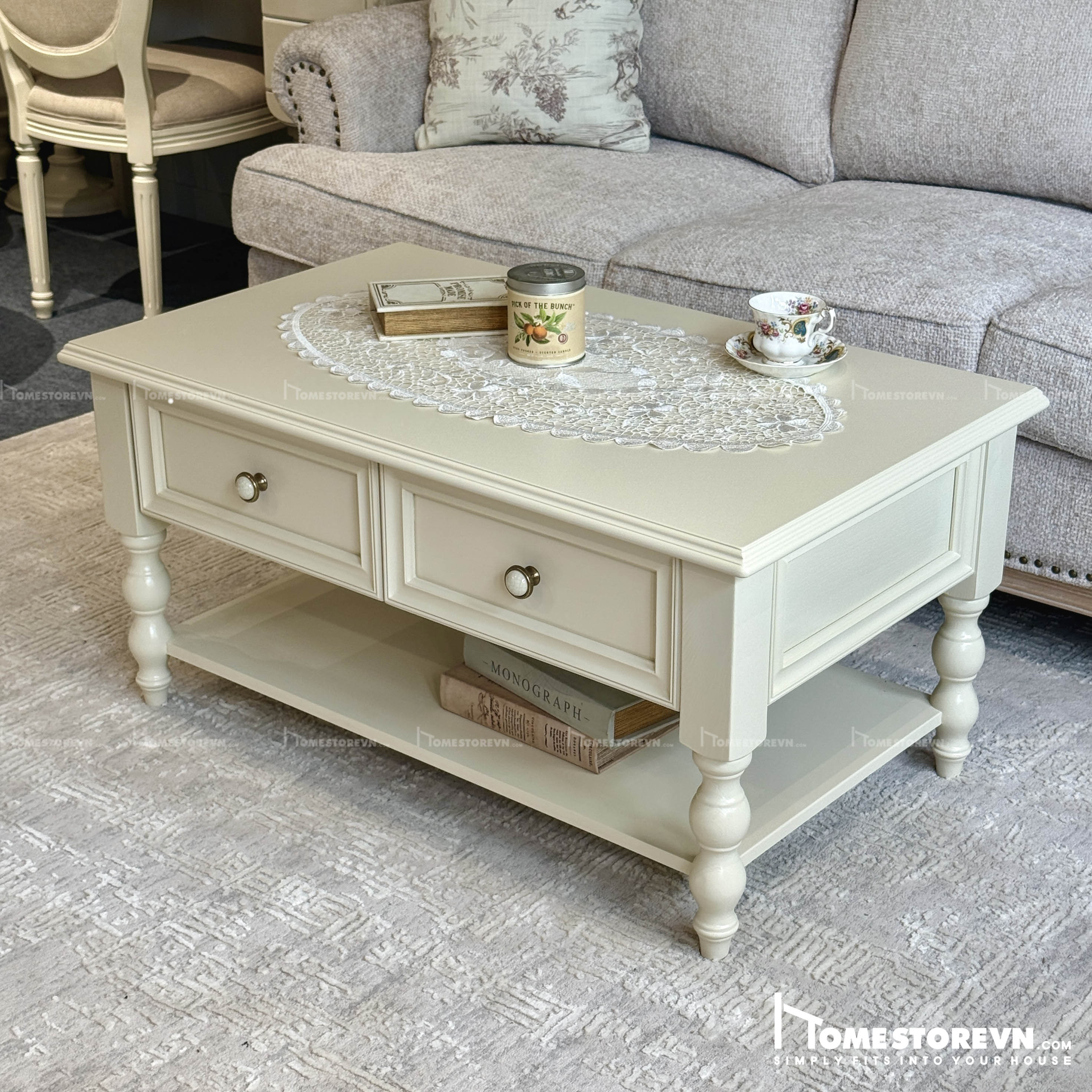 Bàn trà cn Vintage 01 - BTR2