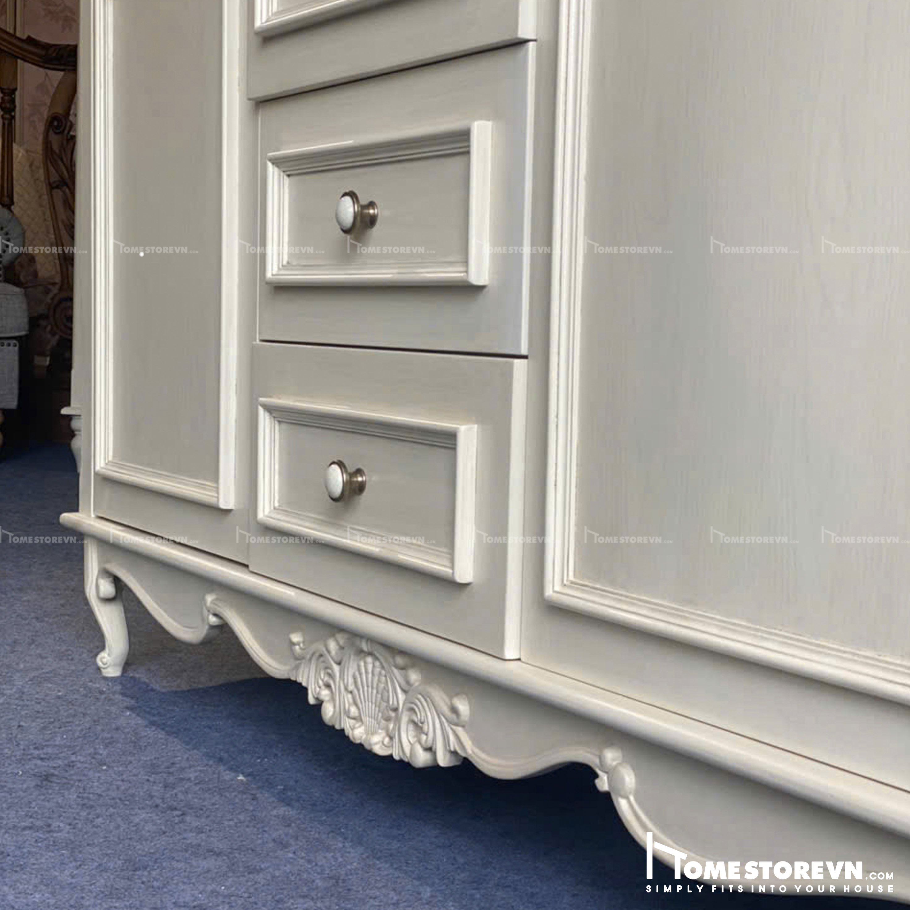 Tủ buffet phong cách Pháp