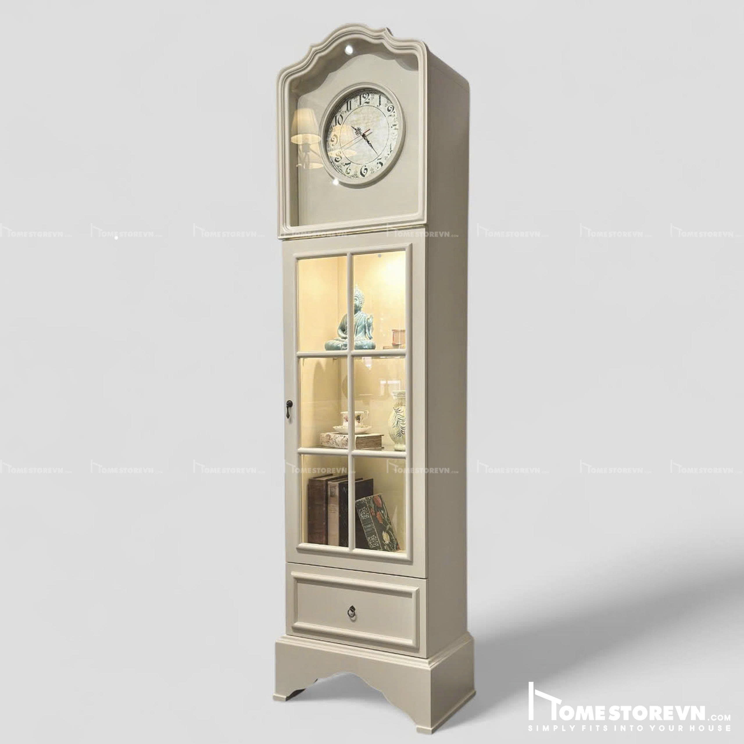 Tủ đồng hồ Vintage - TTR4