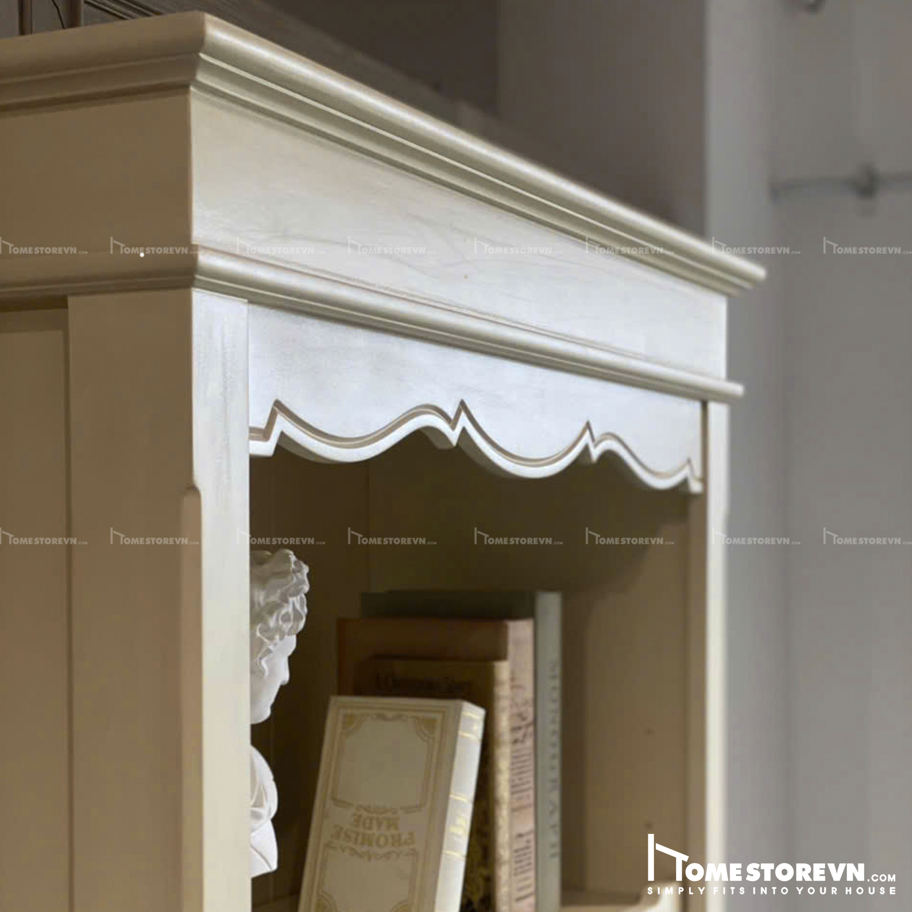 Tủ cao trang trí vintage - TTR9