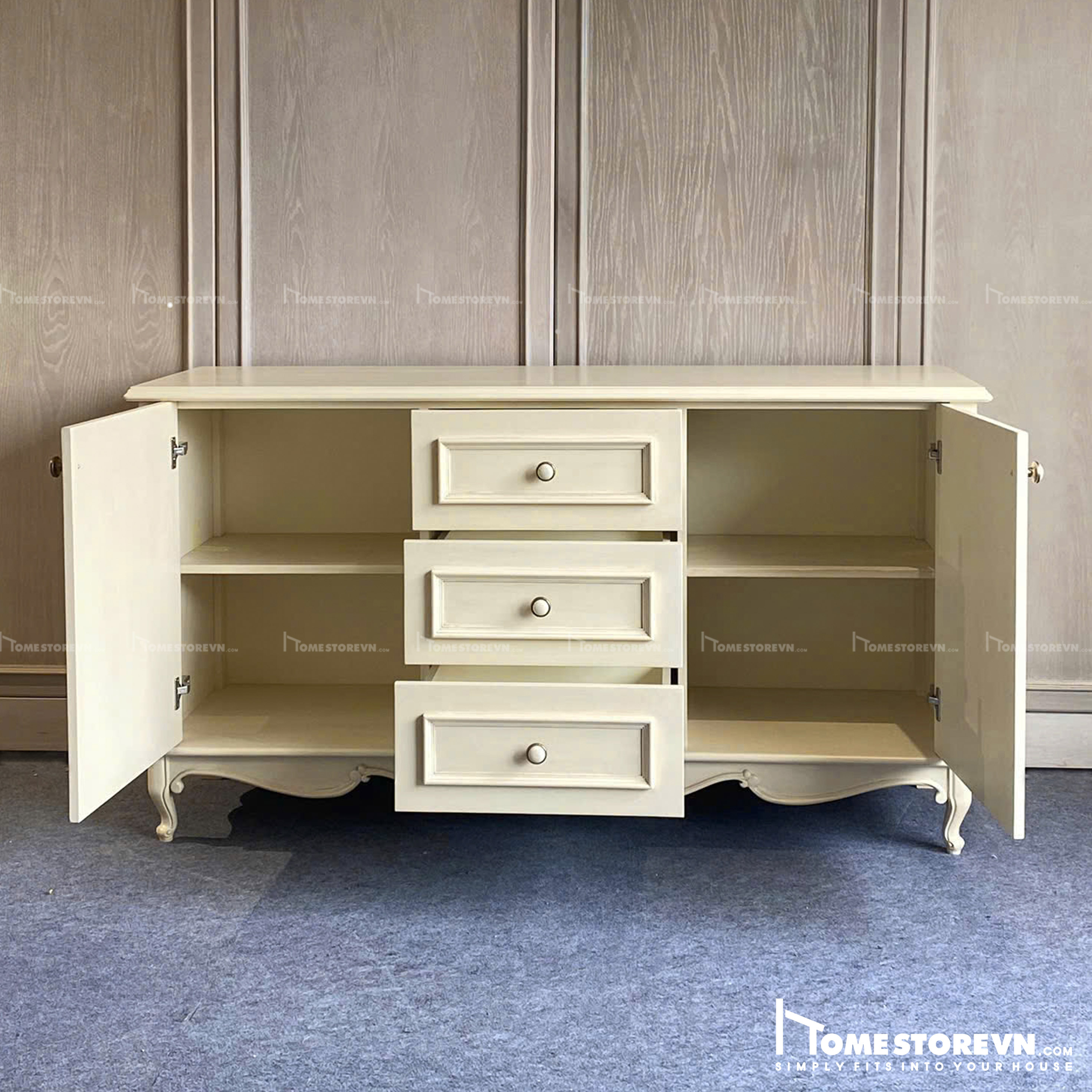 Tủ buffet phong cách Pháp