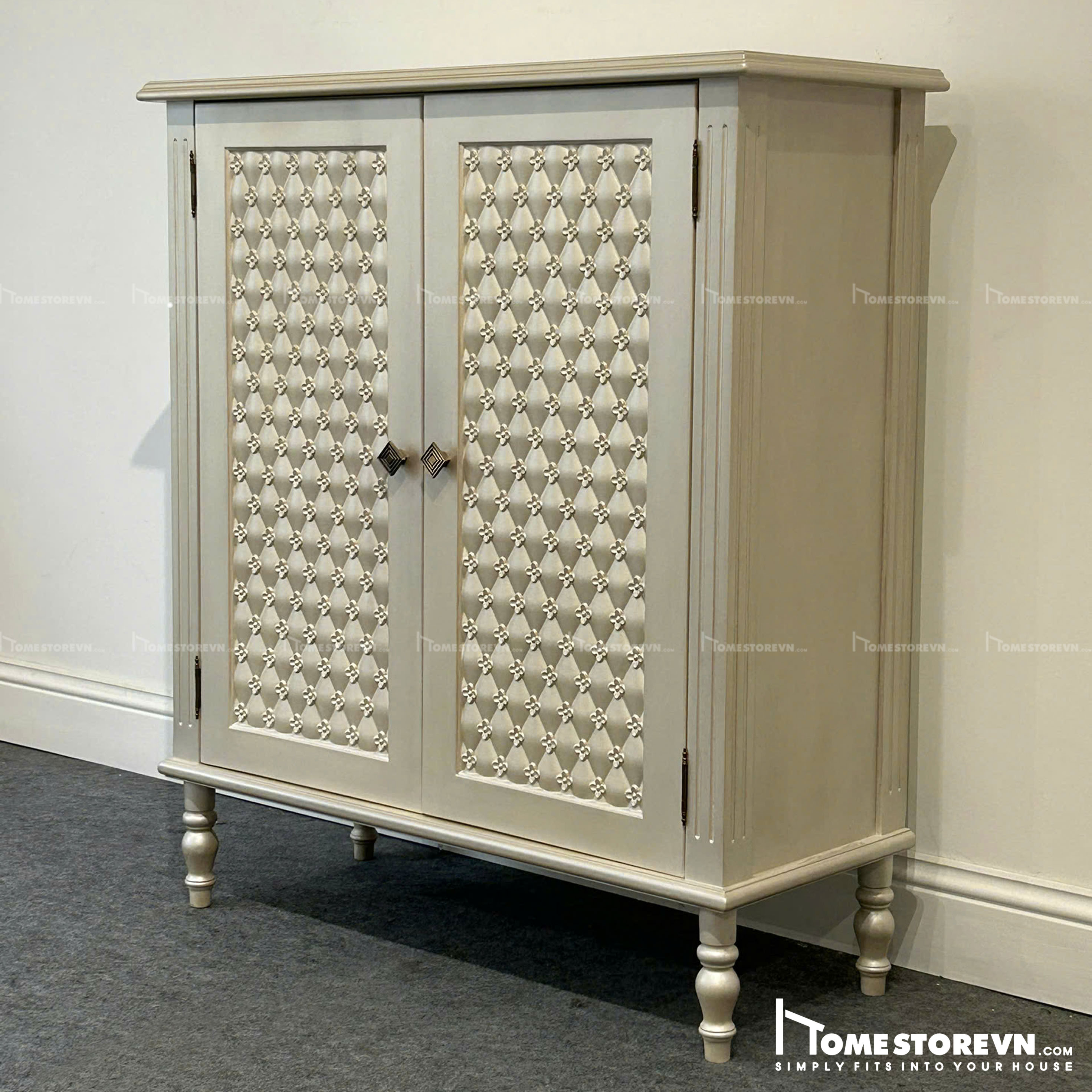 Tủ trang trí hoa mai - TTR10