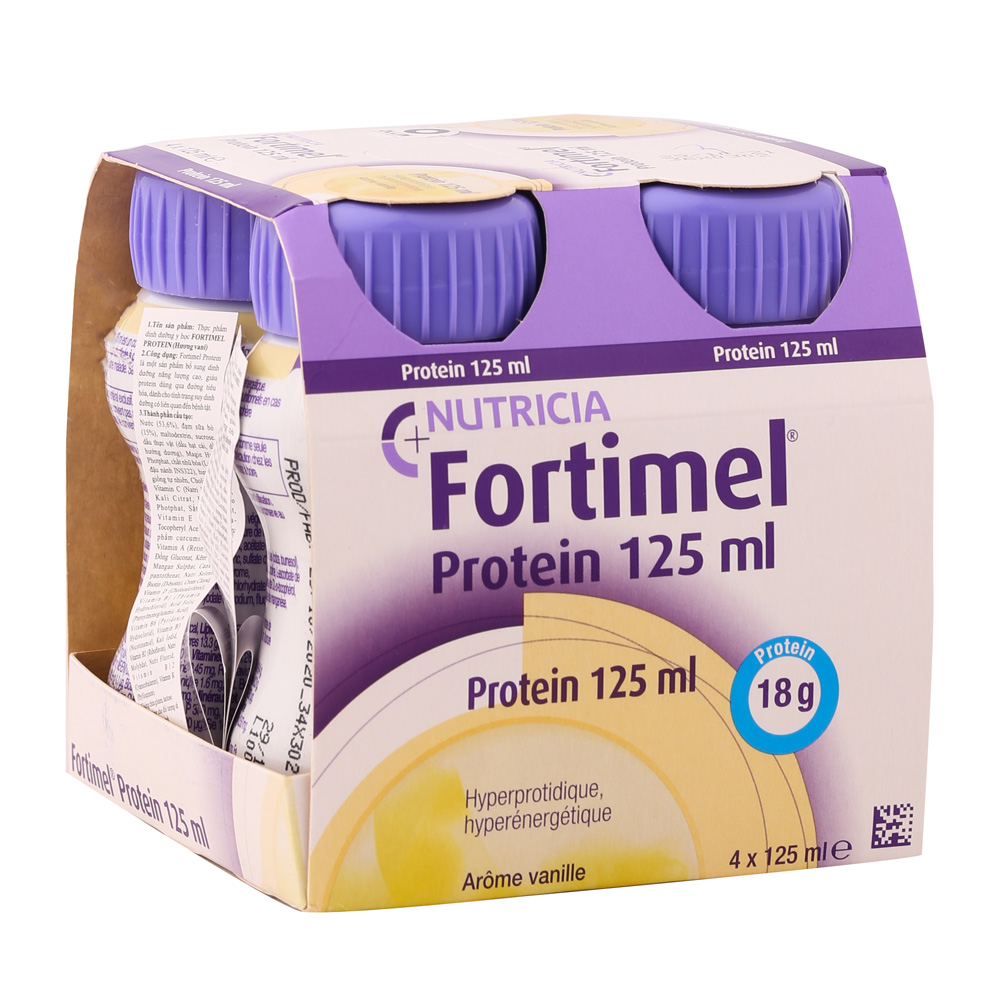Sữa fortimel chai nước 125ml cho người ốm phục hồi nhanh