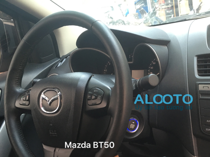 Bộ Đề Nổ Từ Xa Và Khởi Động Thông Minh Cho Xe Mazda Bt50