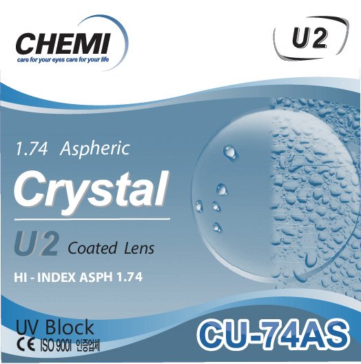 tròng kính Chemi U2 1.74ASP