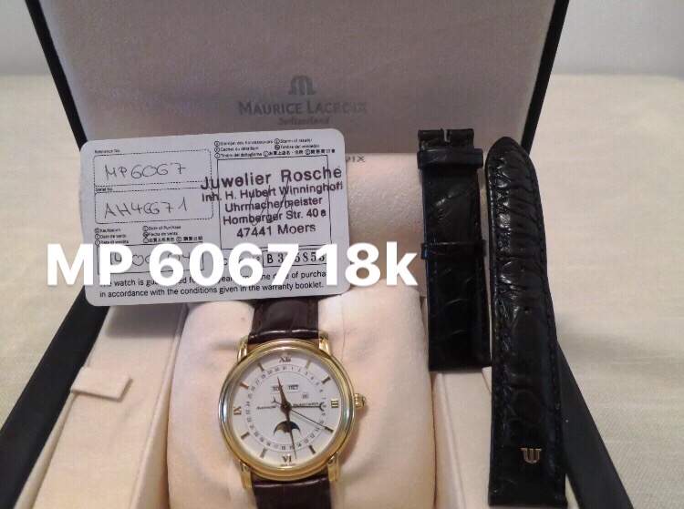 Maurice Lacroix MP6067-YG001 Solid Gold