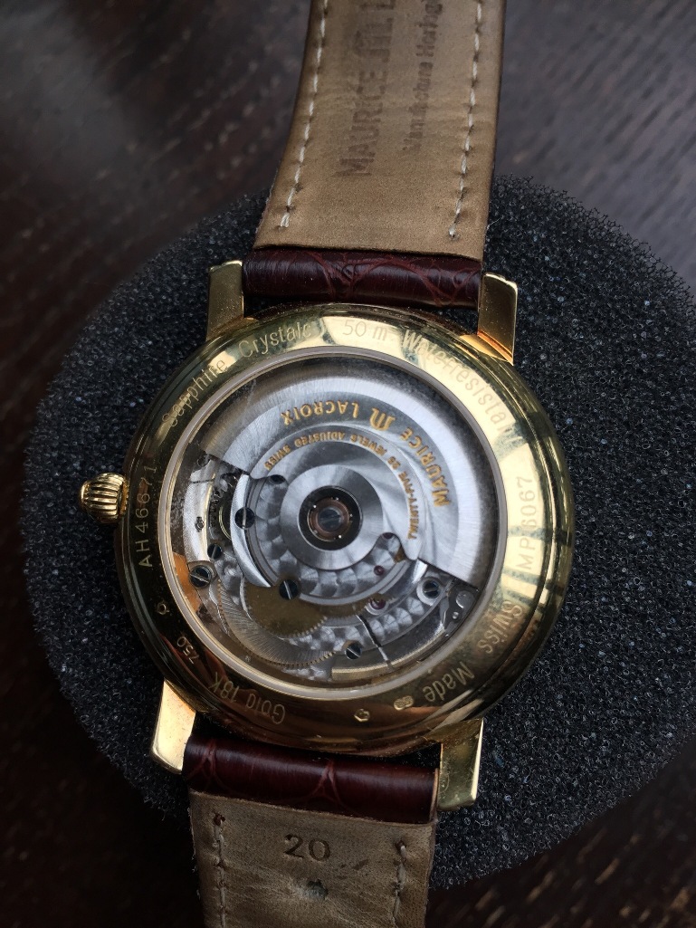 Maurice Lacroix MP6067-YG001 Solid Gold