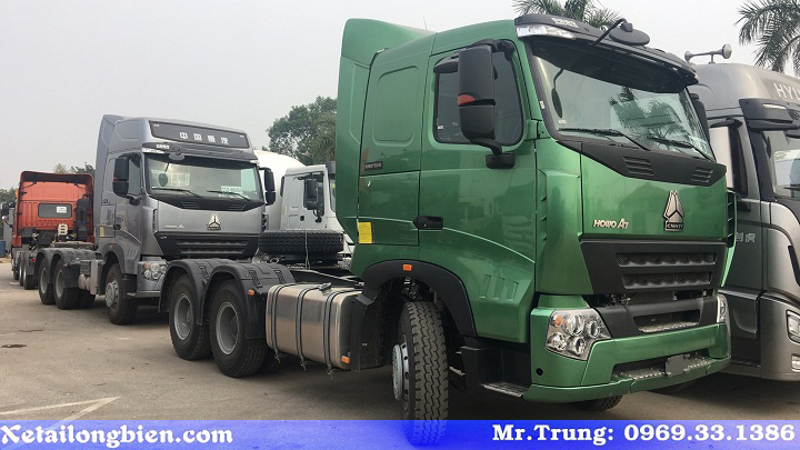 Xe Đầu Kéo Howo 375 Nóc Thấp